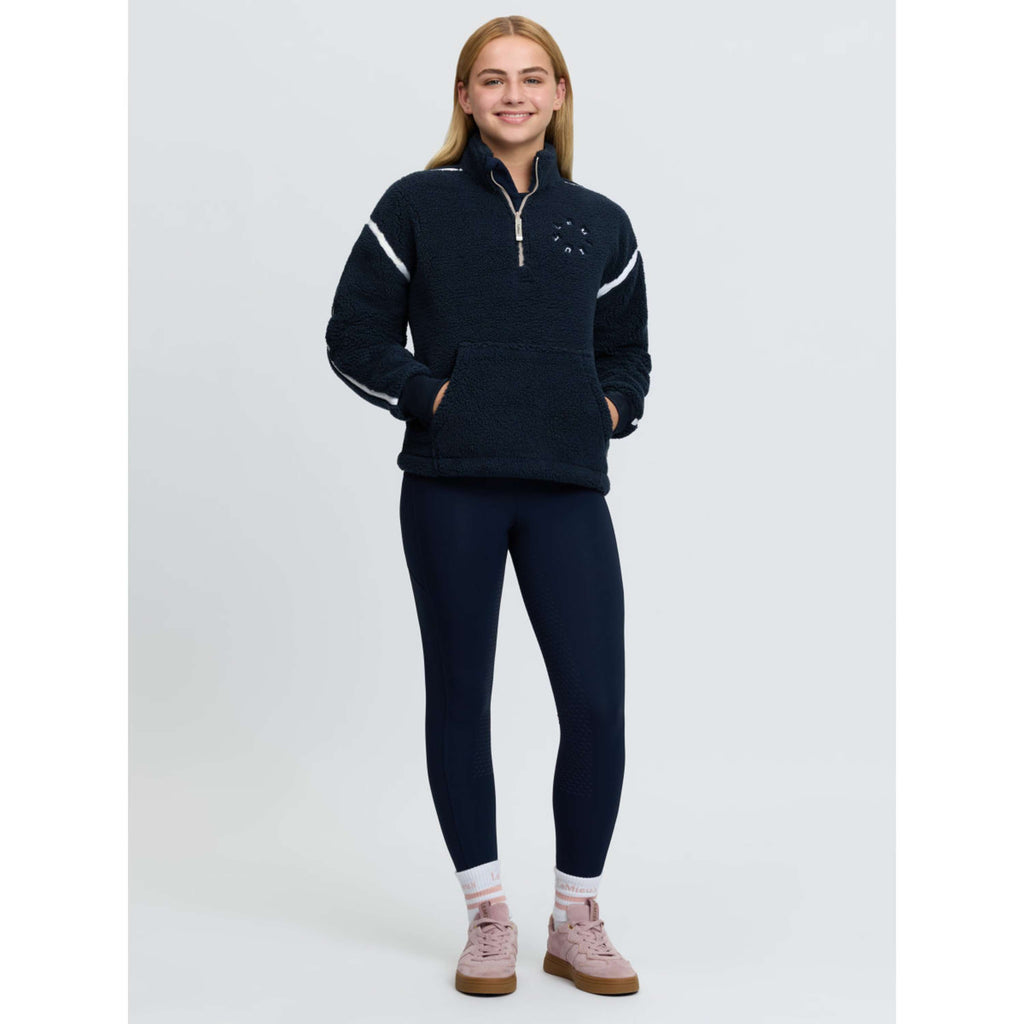 LeMieux Trui Jody Teddy Fleece Kids Navy