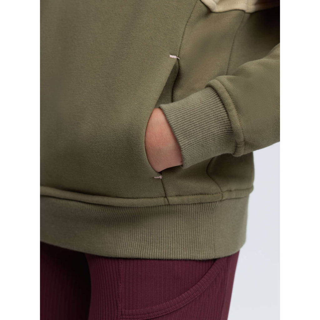LeMieux Trui Viola Quarter Zip Kids Willow Green