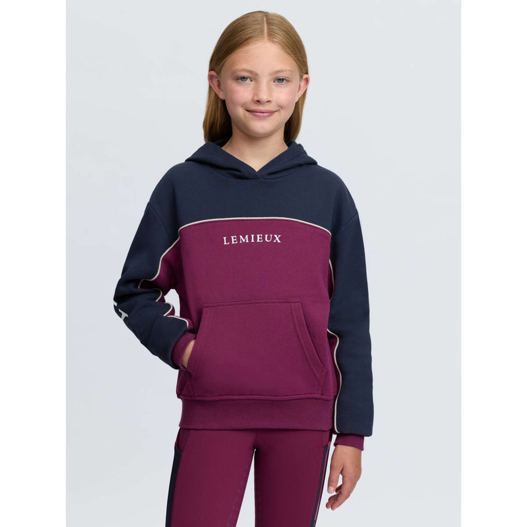 LeMieux Hoodie Sadie Kids Blackberry