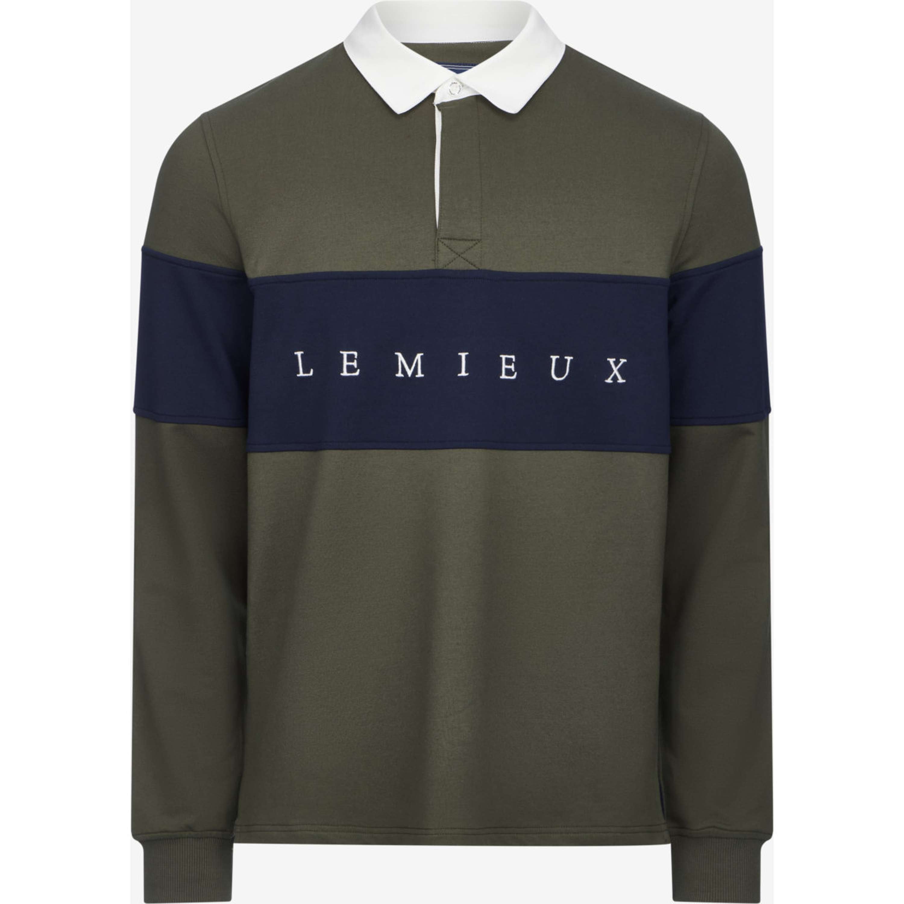 LeMieux Shirt Rugby Heren Olive