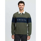 LeMieux Shirt Rugby Heren Olive
