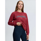 LeMieux Trui Vida Varsity Crew Neck Russet