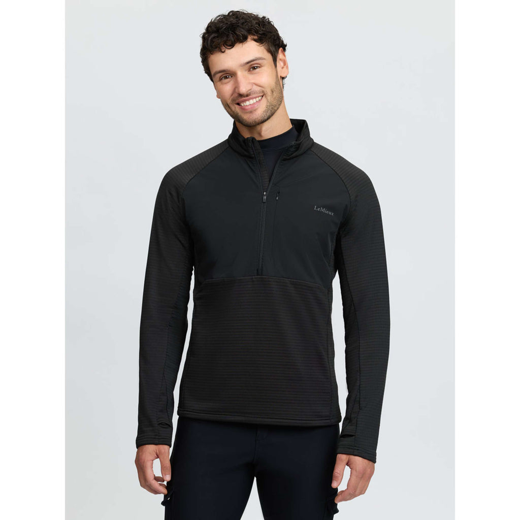 LeMieux Trui Scarlet Quarter Zip Willow Green