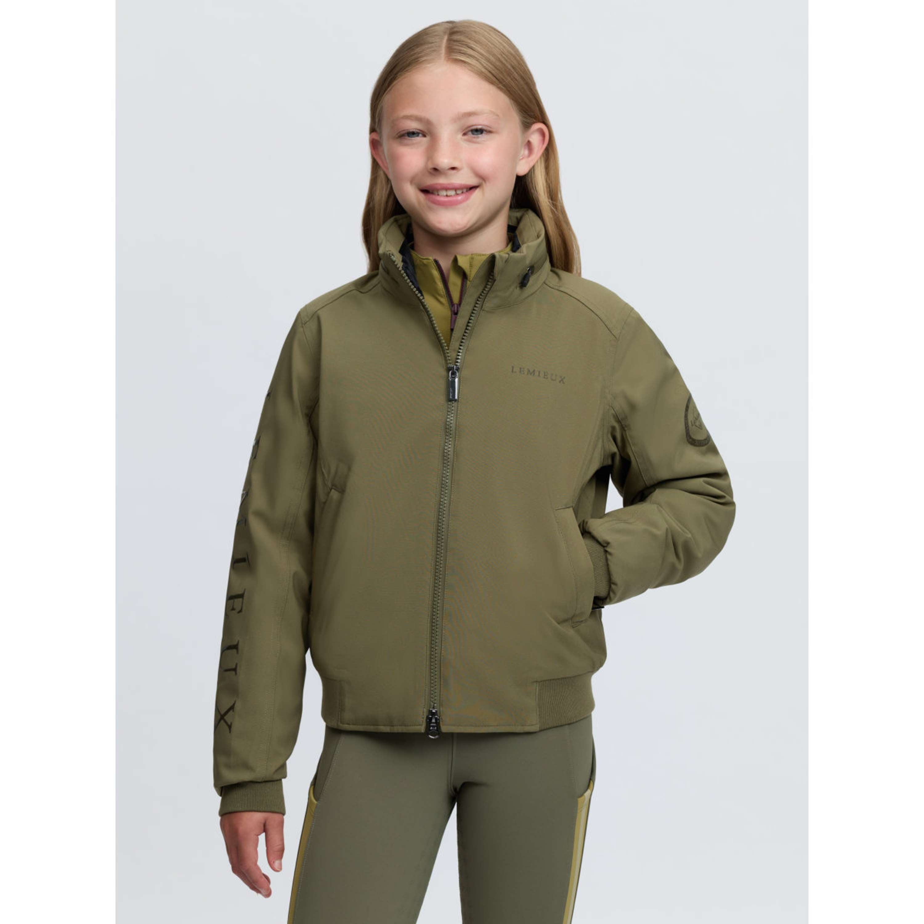 LeMieux Jack Clarissa Crew Kids Willow Green