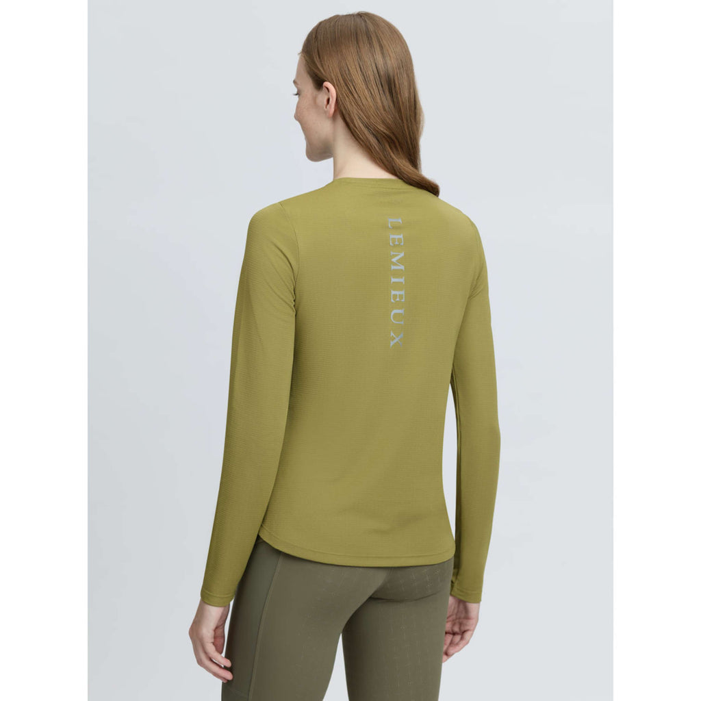 LeMieux Baselayer Sports Tee Lange Mouwen Gooseberry