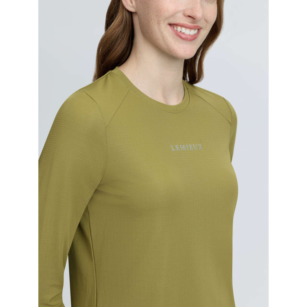 LeMieux Baselayer Sports Tee Lange Mouwen Gooseberry