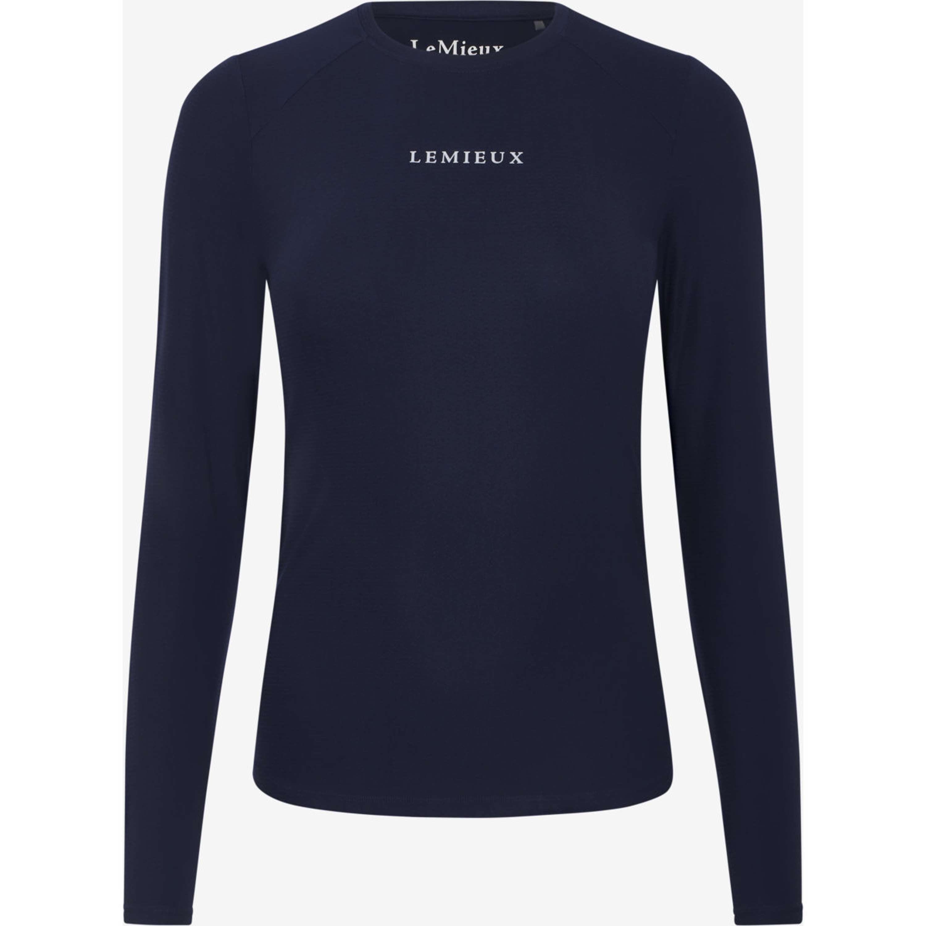 LeMieux Baselayer Sports Tee Lange Mouwen Navy