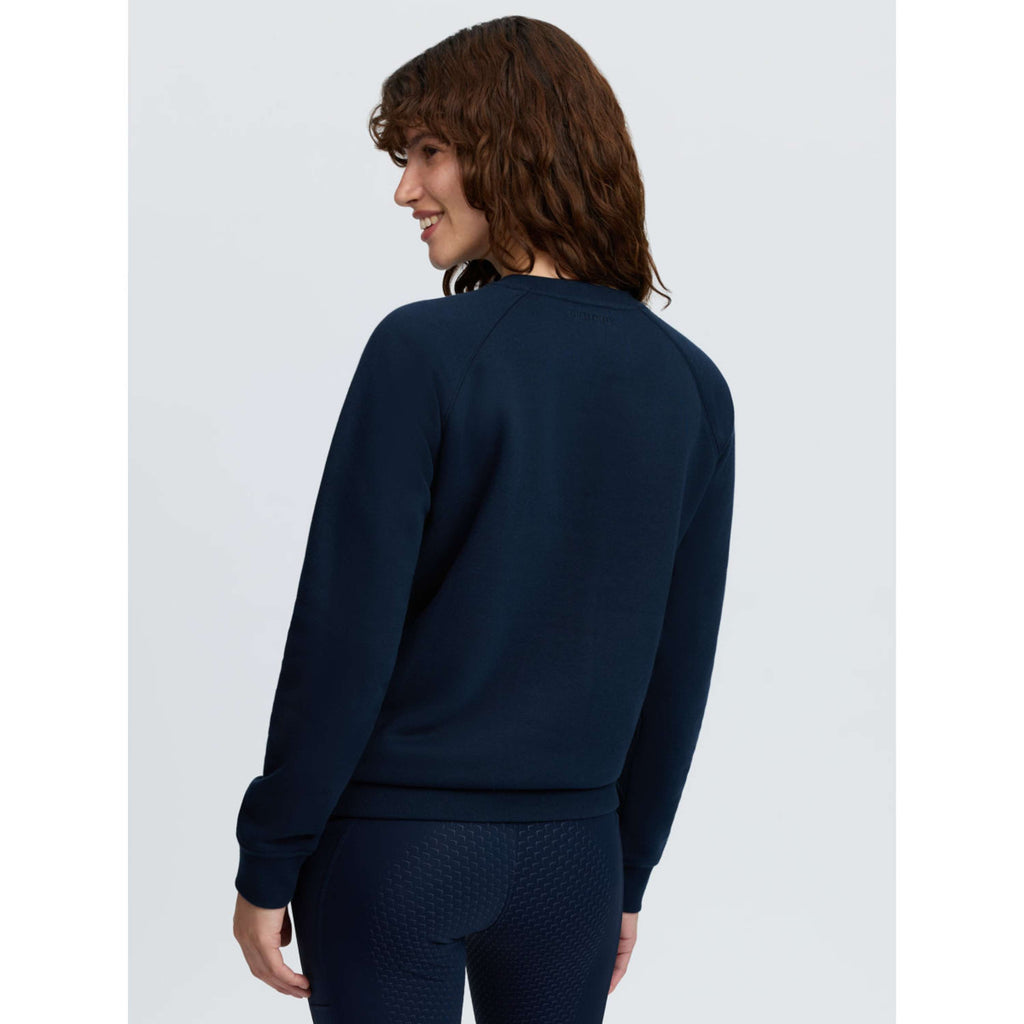 LeMieux Trui Vida Varsity Crew Neck Navy