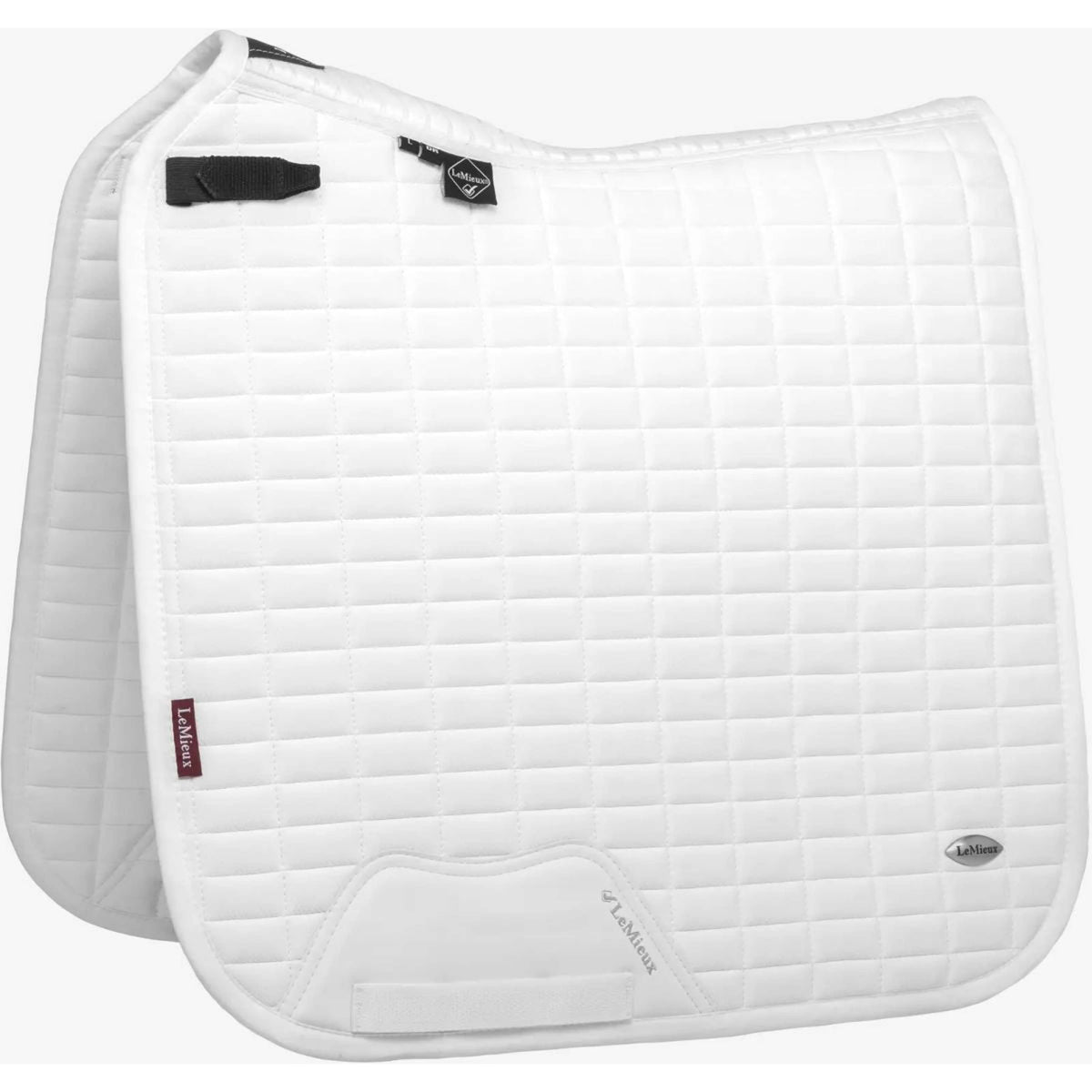 LeMieux Zadeldekje Self-Cool Square Arctic Dressuur Wit