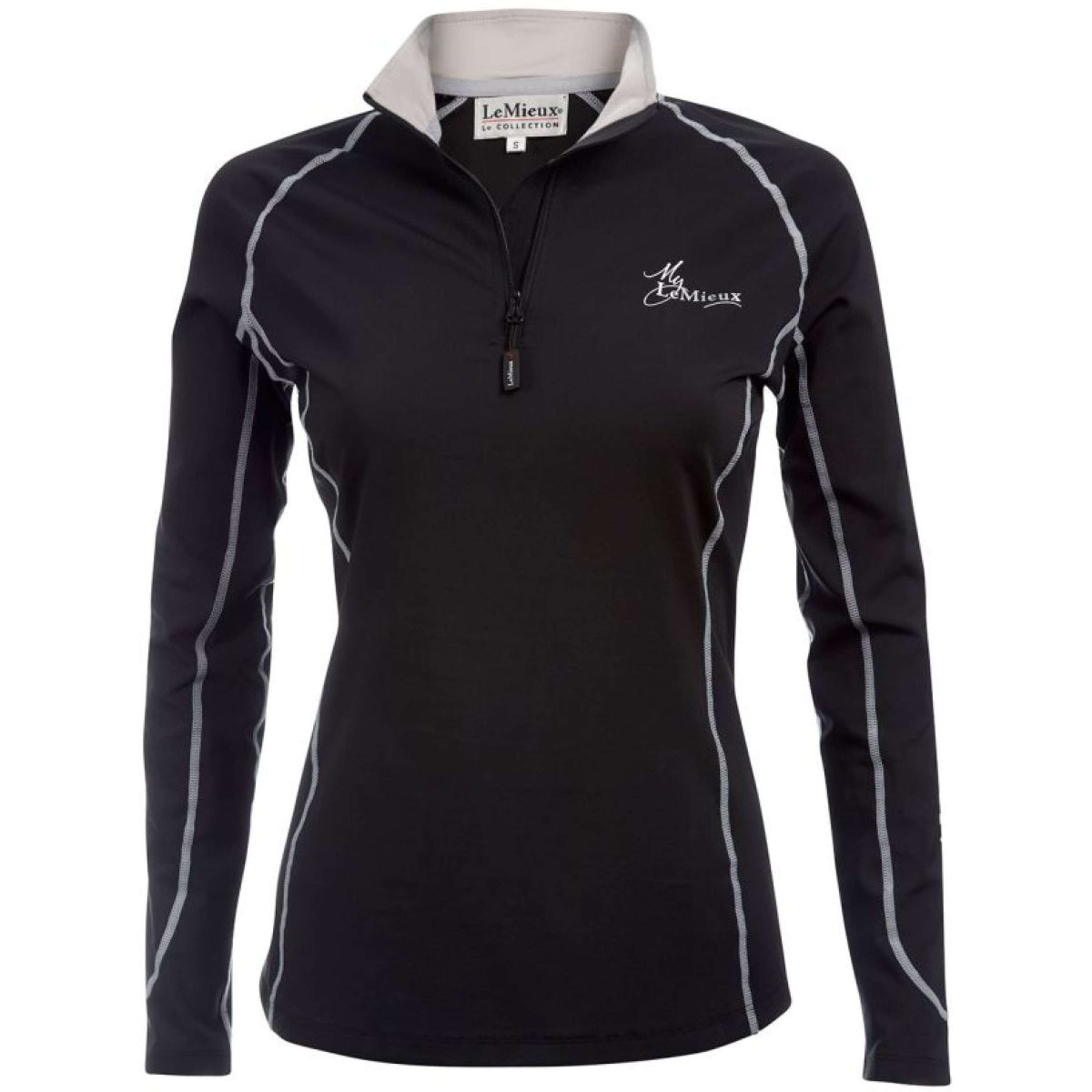 LeMieux Shirt Basis Zwart/Grijs LeMieux Shirt Basis Zwart/Grijs