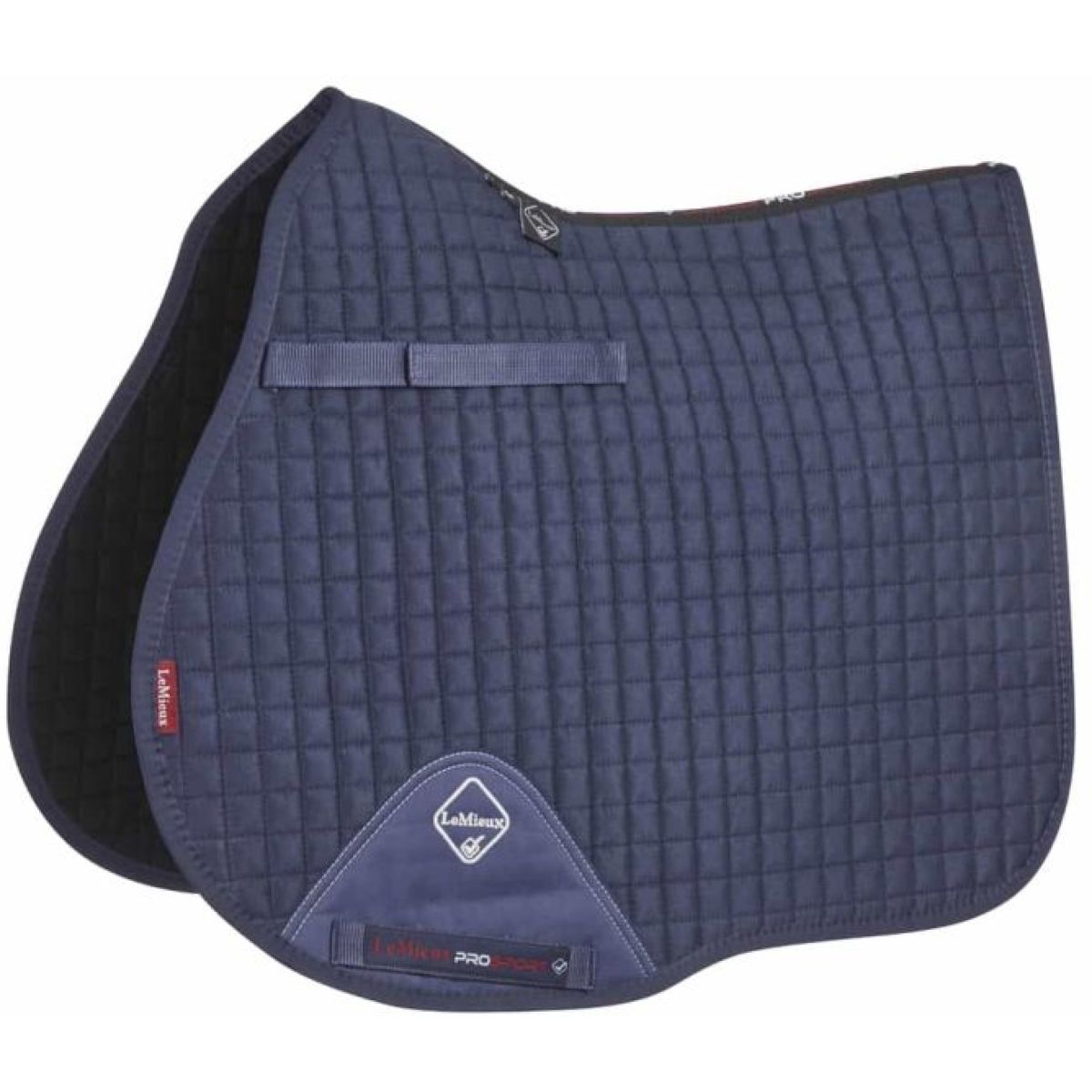 LeMieux Zadeldekje Luxury Square Veelzijdigheid Navy