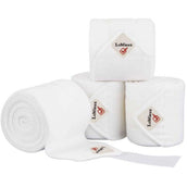 LeMieux Bandages Luxury Polo Set van 4 Wit