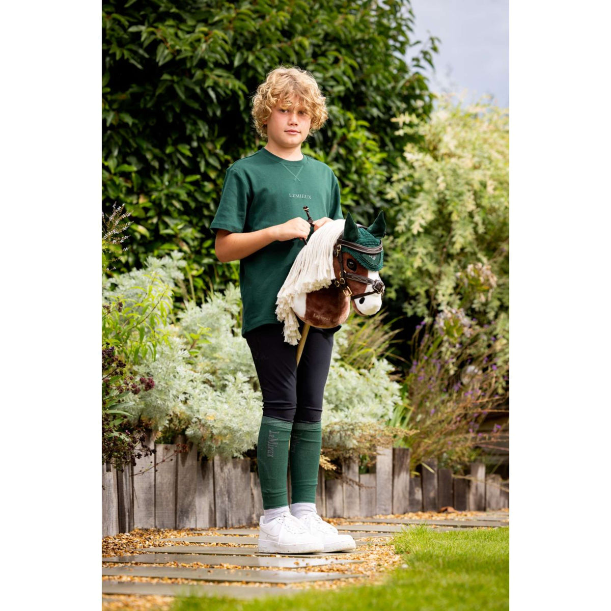 LeMieux Hobby Horse Spring Hoofdstel Bruin