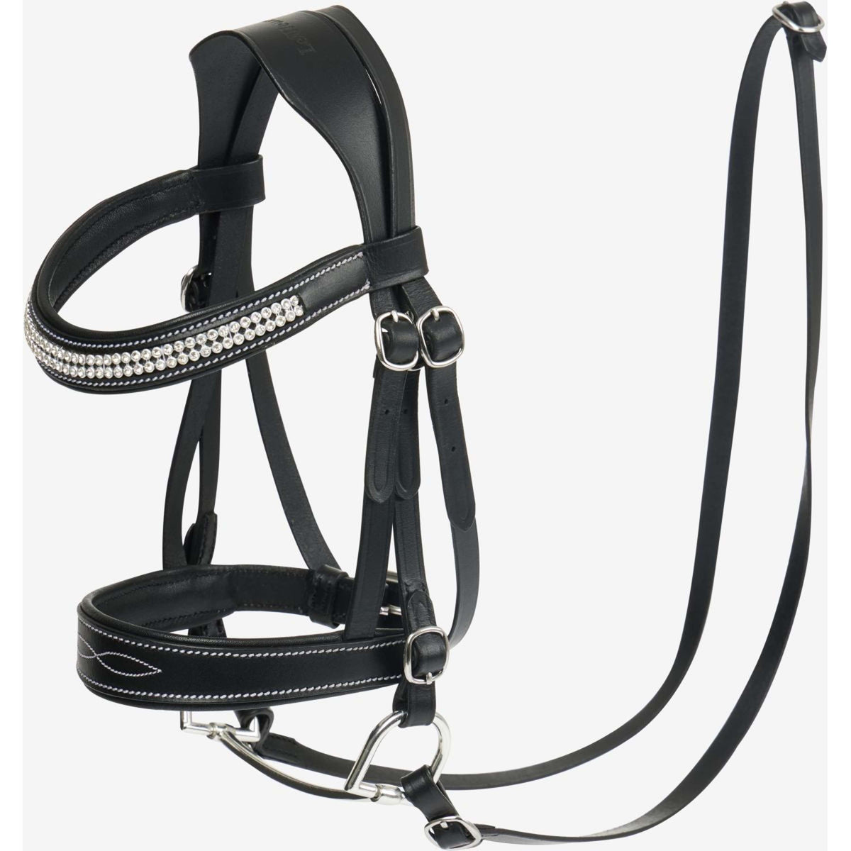 LeMieux Hobby Horse Wedstrijd Hoofdstel Zwart