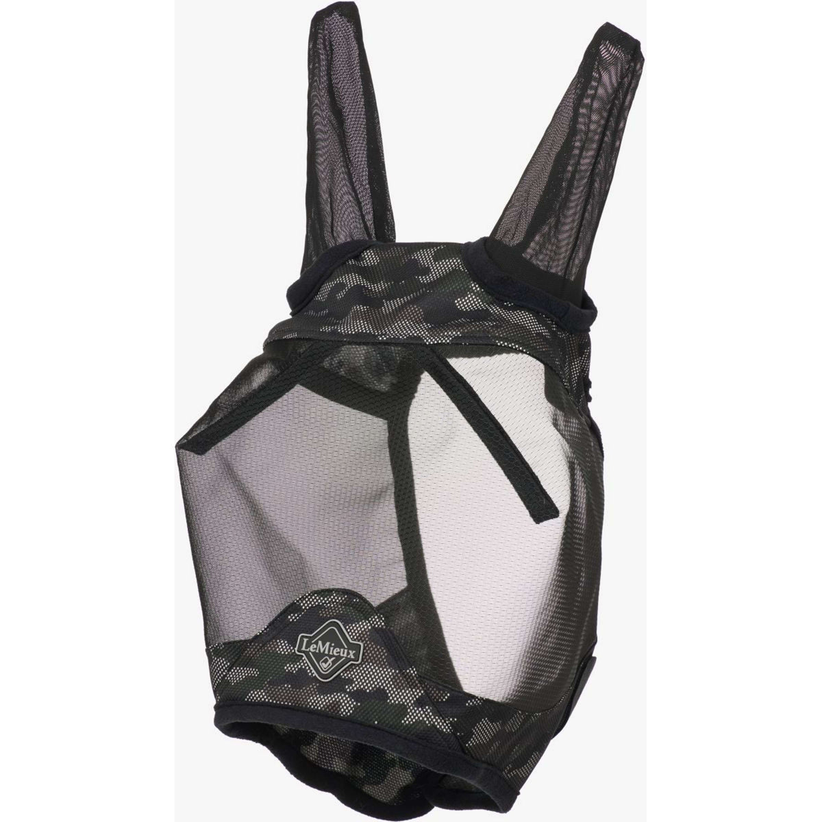 LeMieux Vliegenmasker Half Visor-Tek Camo Bruin