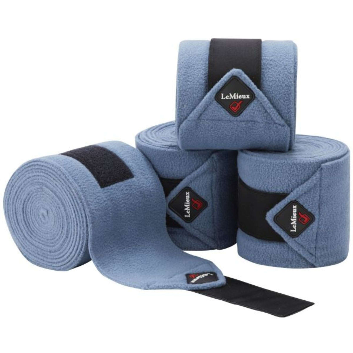 LeMieux Bandages Luxury Polo Set van 4 Ice Blue