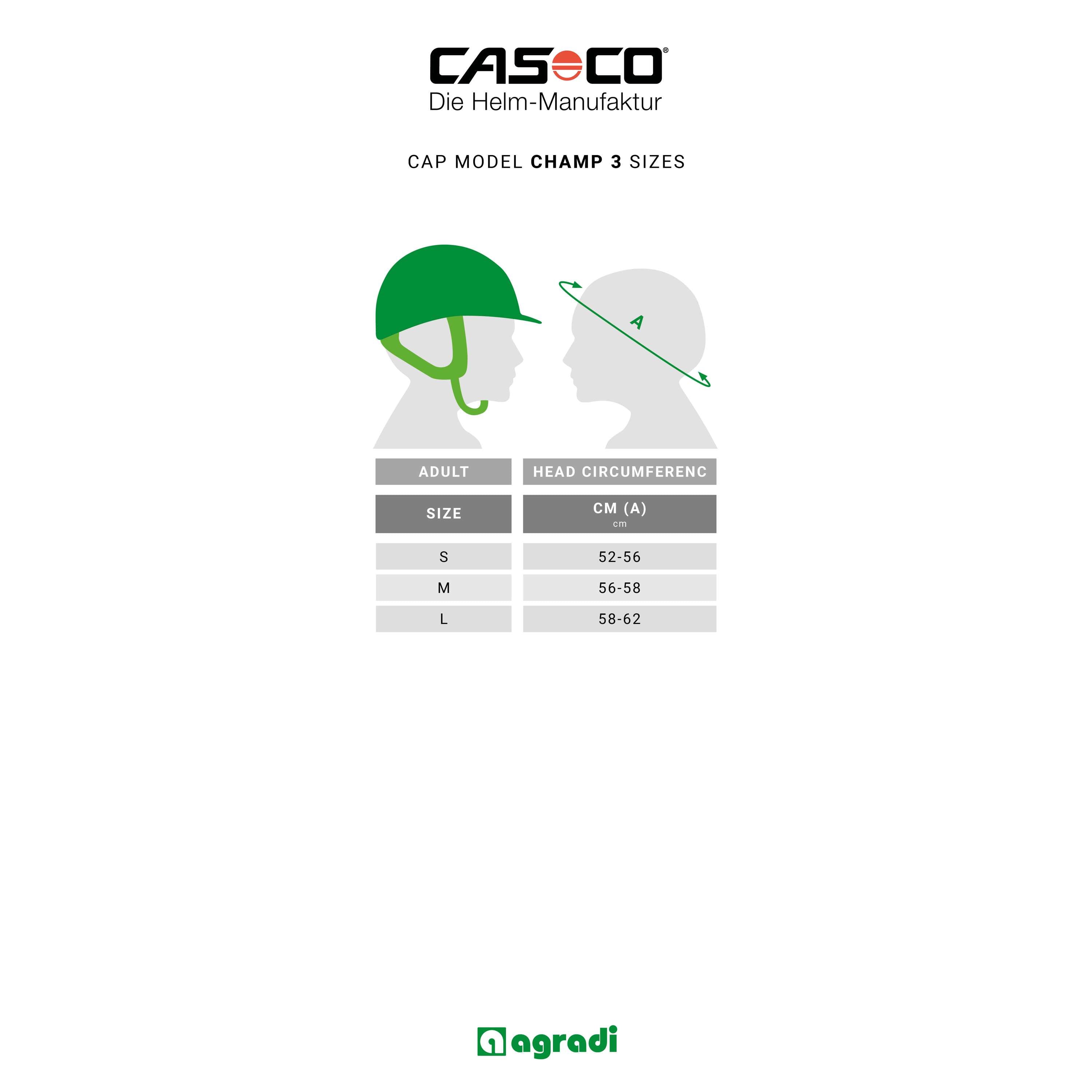 Casco Cap Champ Regal Blue