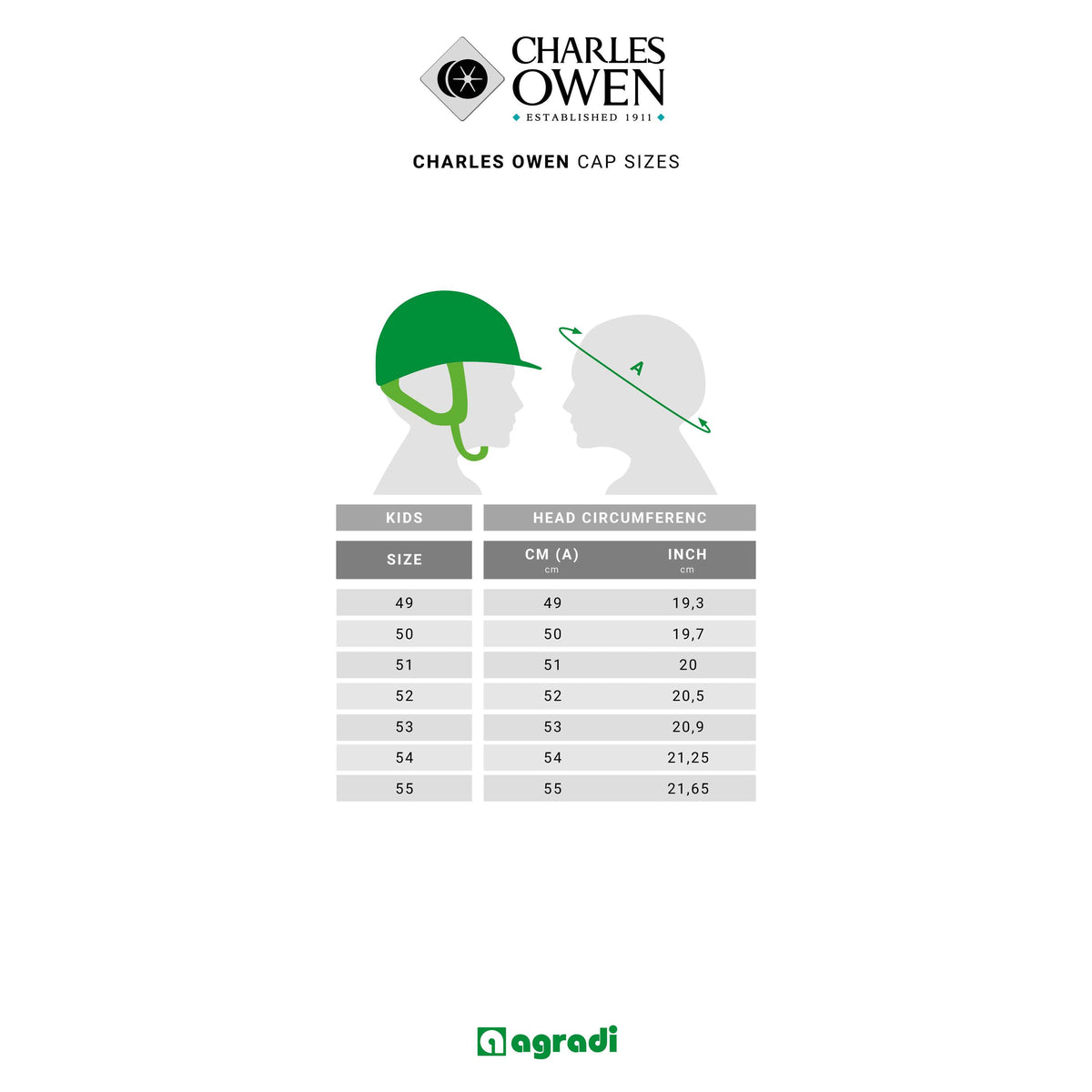 Charles Owen Cap YR8 Black