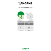 HORKA Cap Champion Zwart