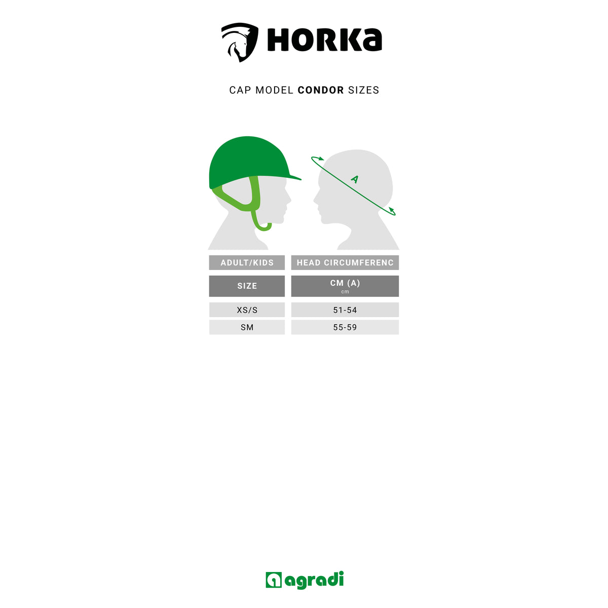 HORKA Cap Condor Zwart