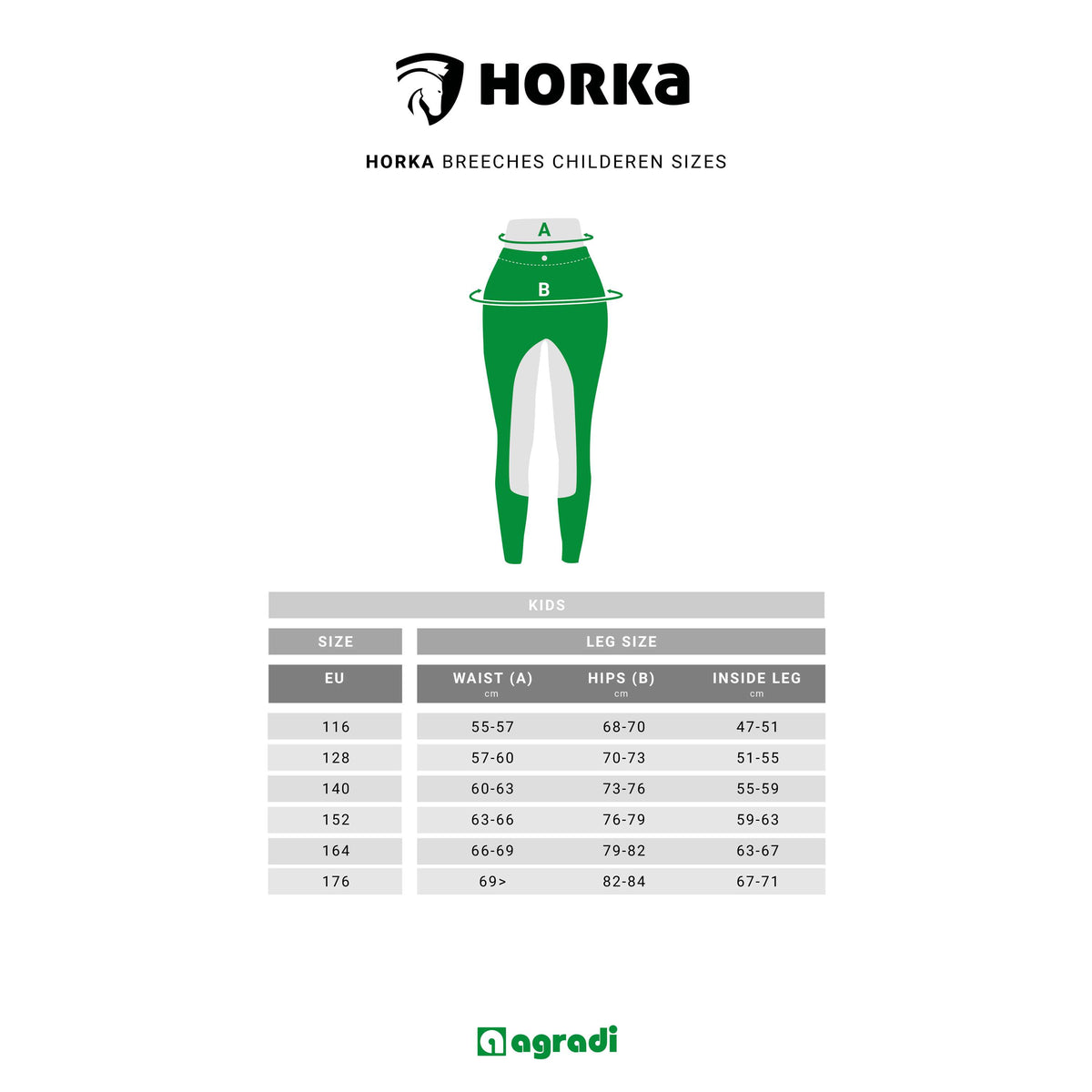 HORKA Rijlegging Neon Neon Groen