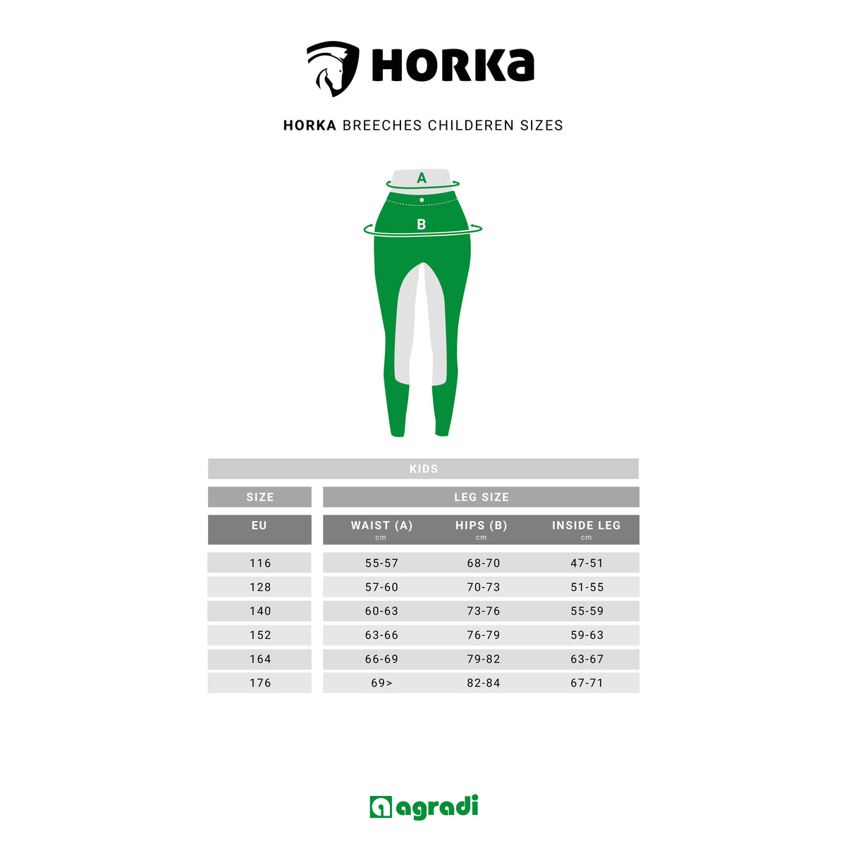 HORKA Rijlegging Neon Neon Groen