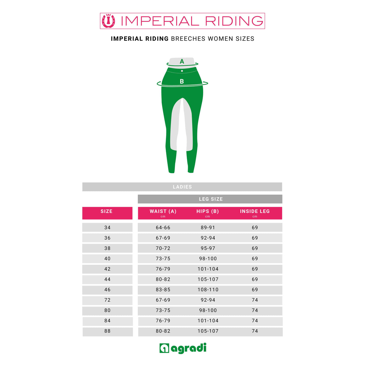 Imperial Riding Rijbroek El Capone Full Grip White