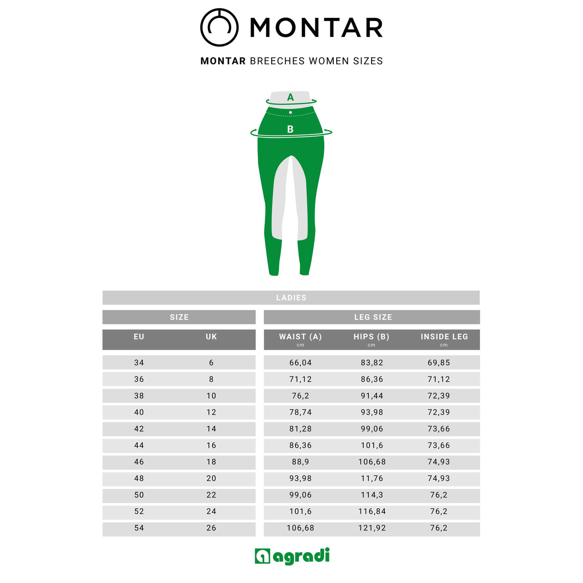 Montar Rijbroek Nola Highwaist Full Grip Grijs