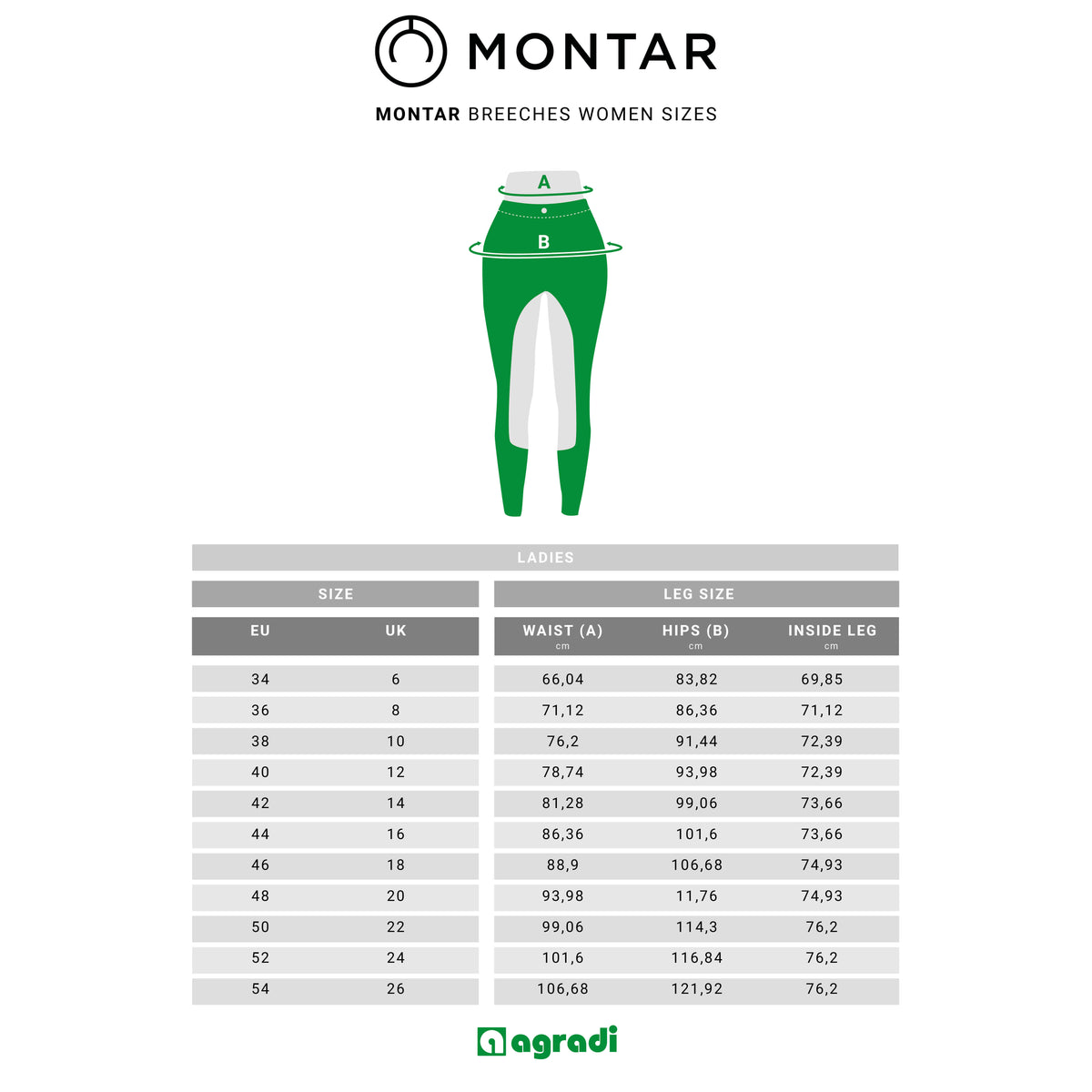 Montar Rijbroek Nola Highwaist Full Grip Grijs