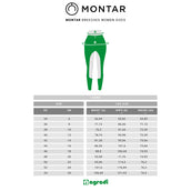 Montar Rijbroek MoSierra Highwaist Full Grip Wit