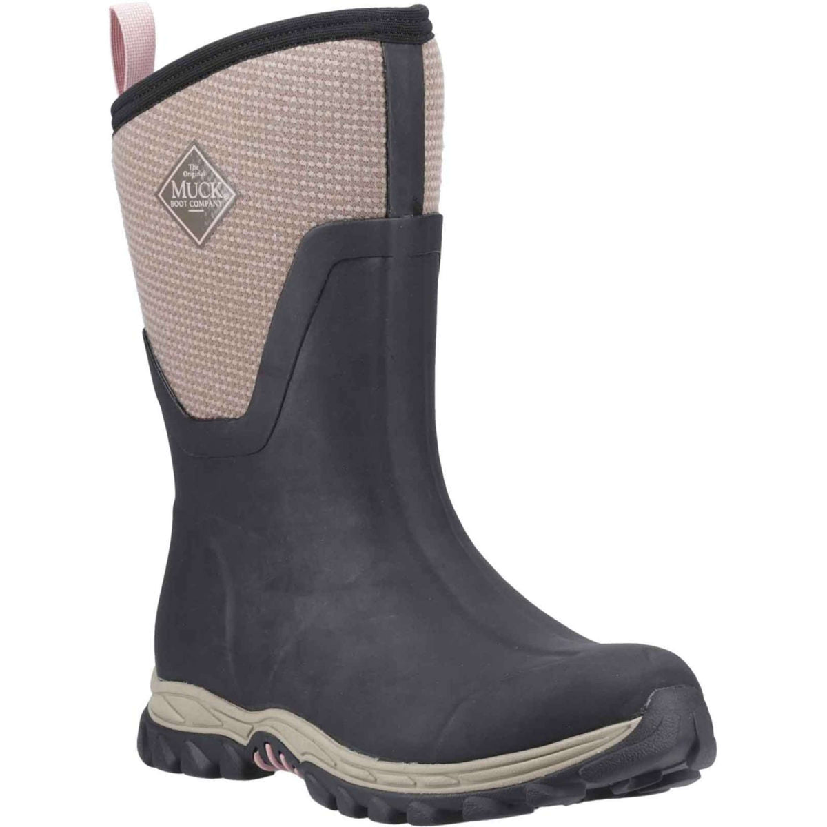 Muck Boot Arctic Sport II Mid Dames Black/Tweed