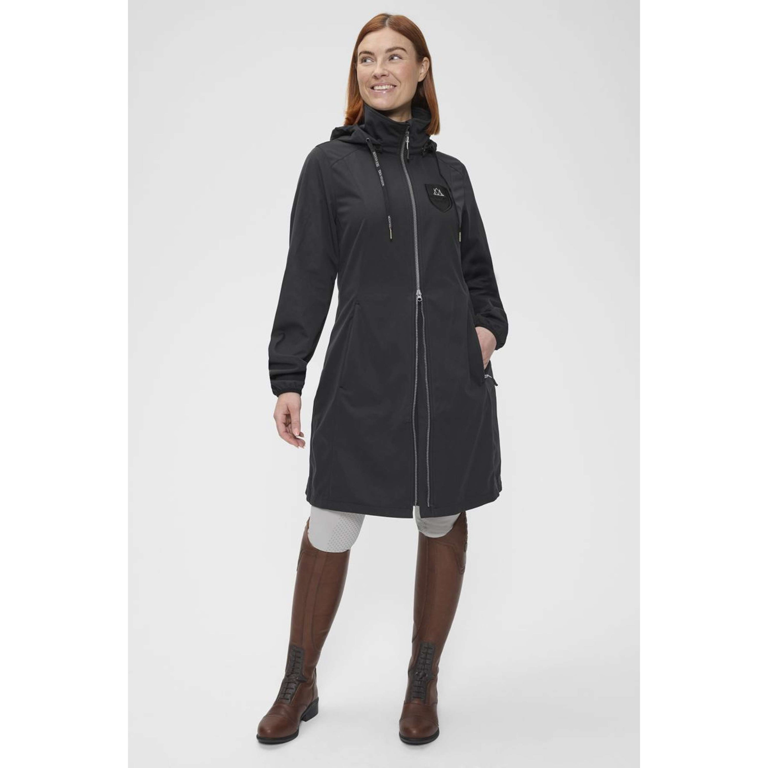 Mountain Horse Parka Astra Onyx Zwart Mountain Horse Parka Astra Onyx Zwart