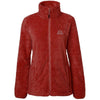 Mountain Horse Vest Fuzzy Fleece Rood