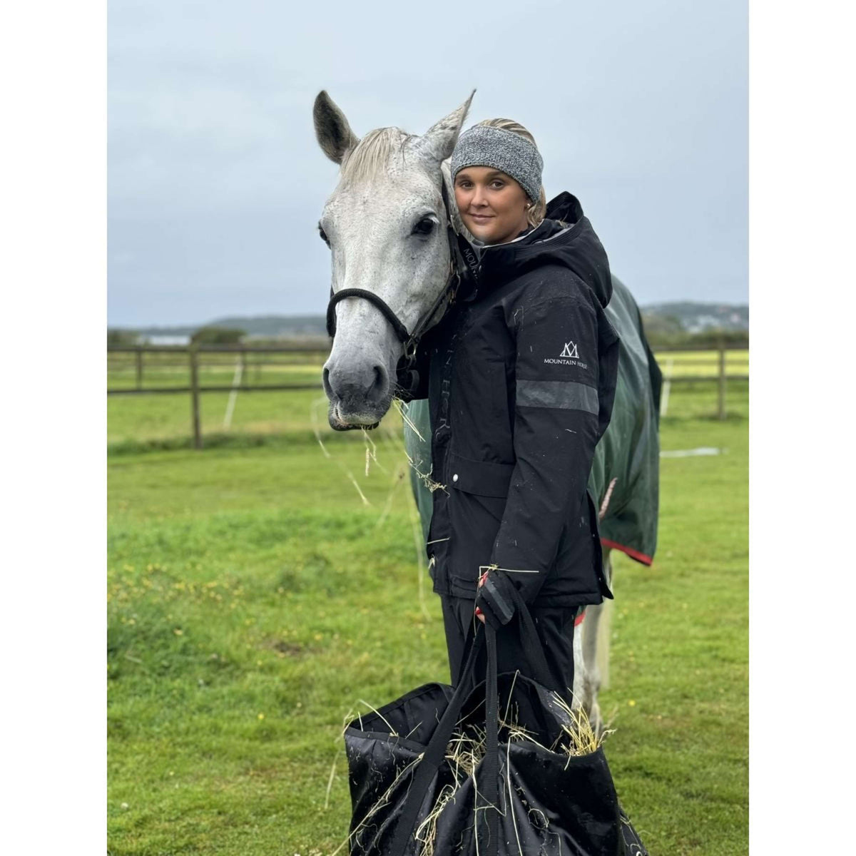 Mountain Horse Korte parka Galaxy Navy