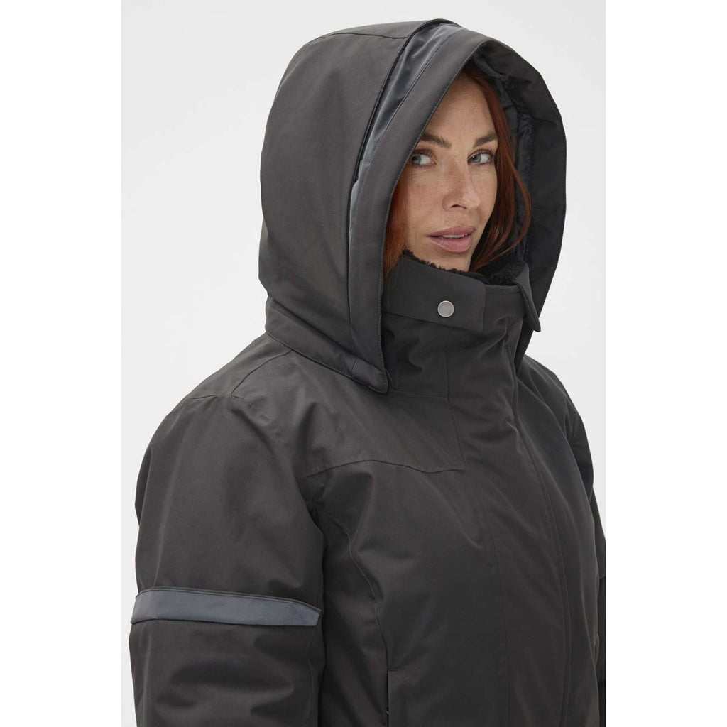 Mountain Horse Lange Jas Saga Onyx Black
