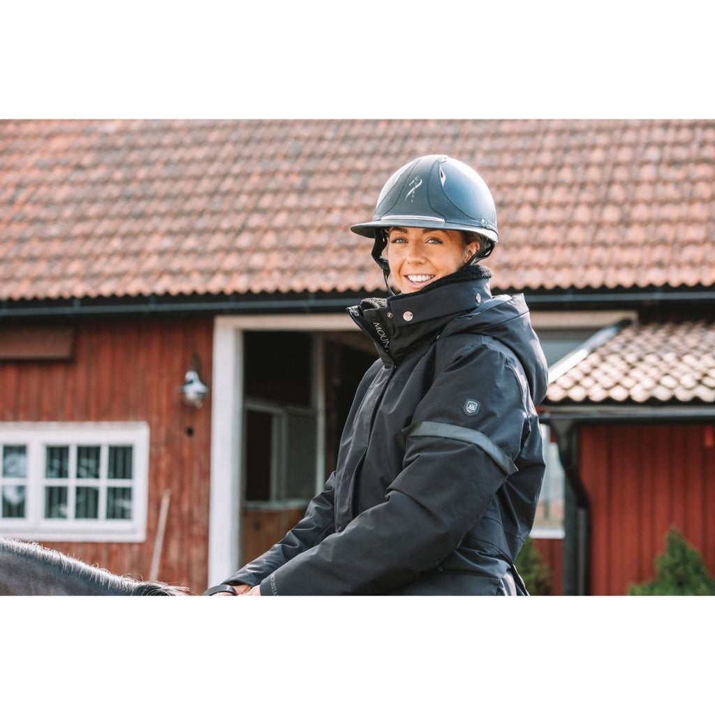 Mountain Horse Lange Jas Saga Onyx Black