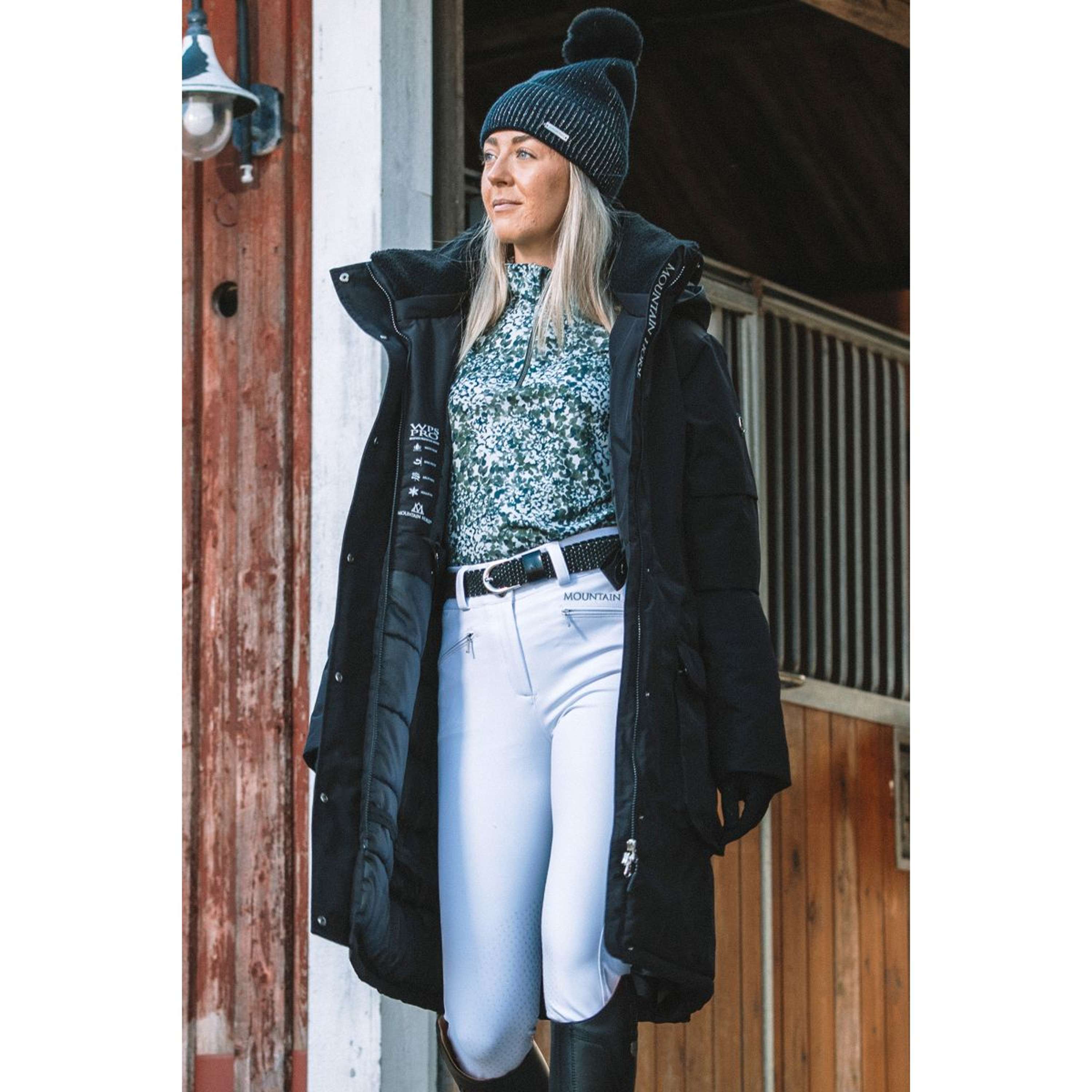 Mountain Horse Lange Jas Saga Onyx Black