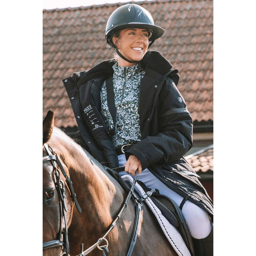 Mountain Horse Lange Jas Saga Onyx Black