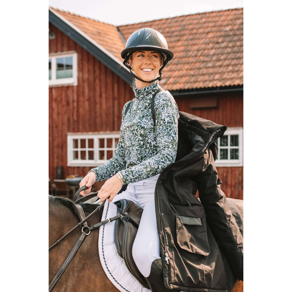 Mountain Horse Lange Jas Saga Onyx Black