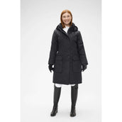 Mountain Horse Lange Jas Saga Black Leaf