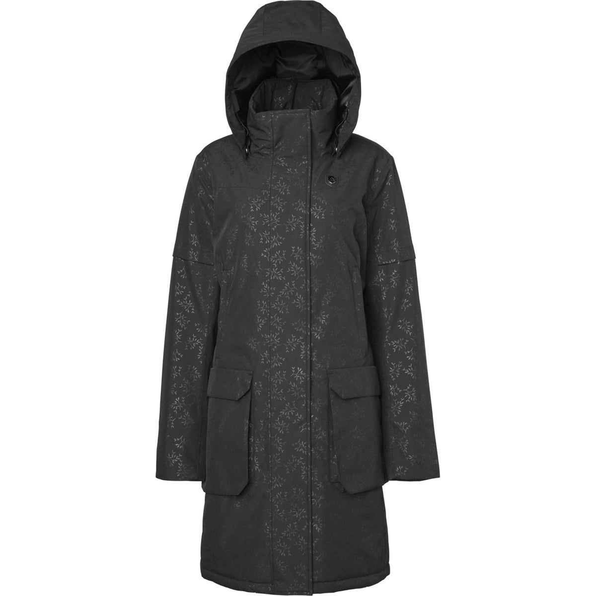 Mountain Horse Lange Jas Saga Black Leaf
