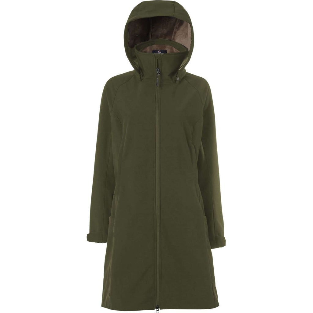 Mountain Horse Jas Stella Softshell Lang Groen