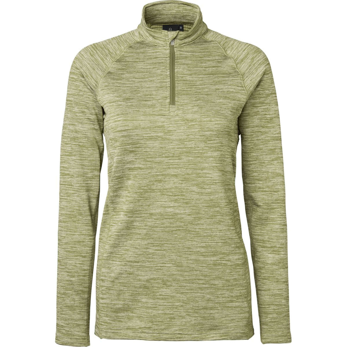 Mountain Horse Shirt Tate Tech Fleece Lange Mouwen Groen