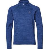 Mountain Horse Shirt Tech Fleece Jr Lange Mouwen Blauw