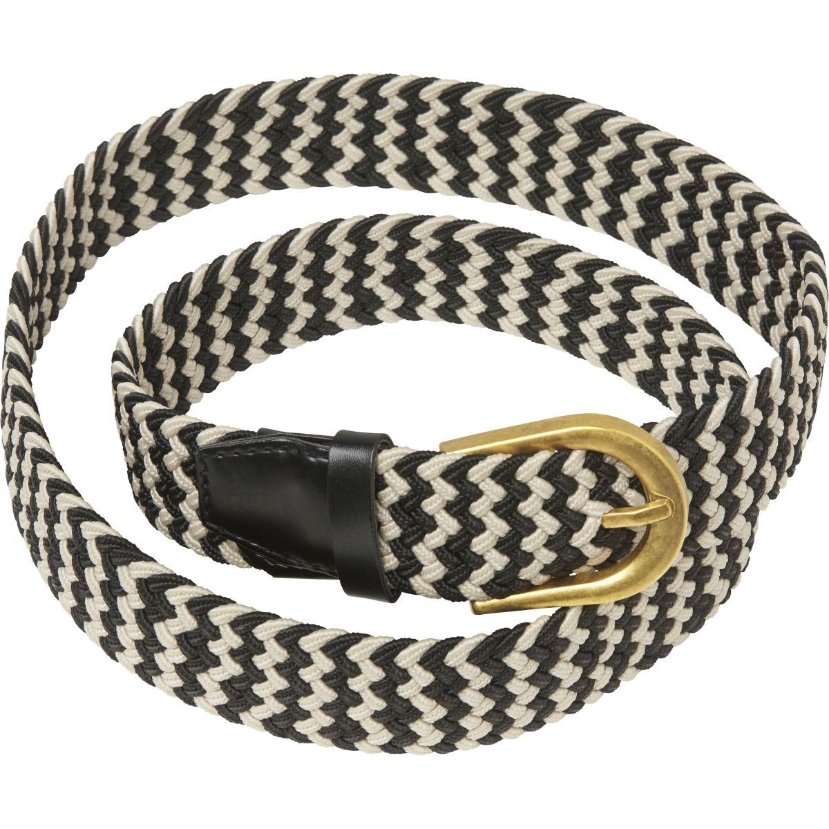 Mountain Horse Riem Tri-Color Zwart