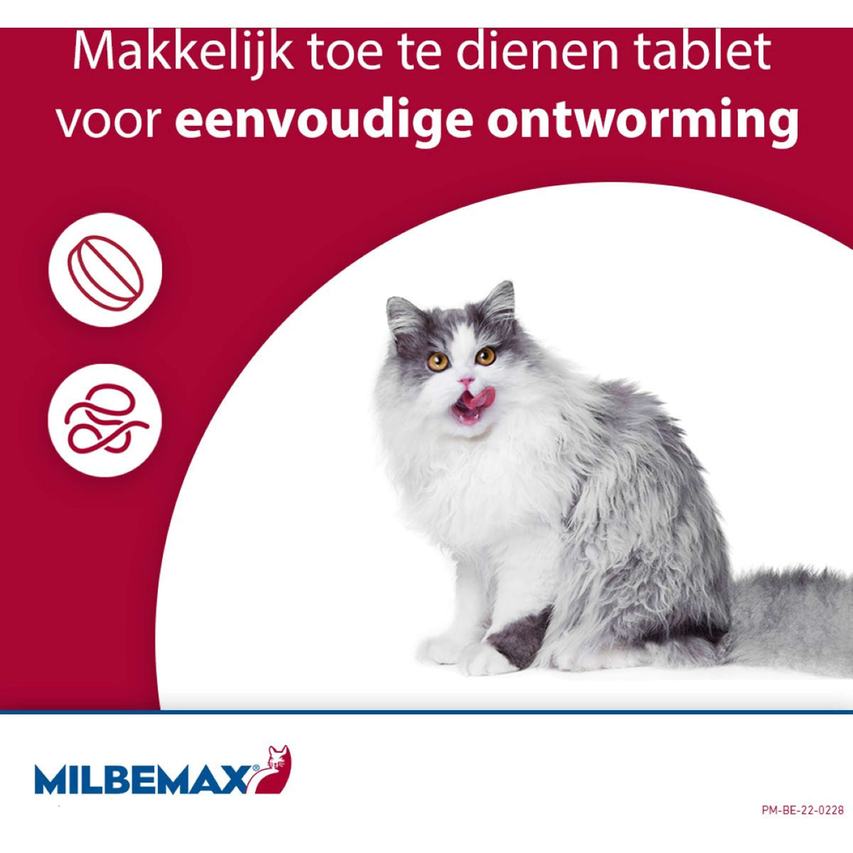 Milbemax Ontwormingstabletten Kitten/kat Klein