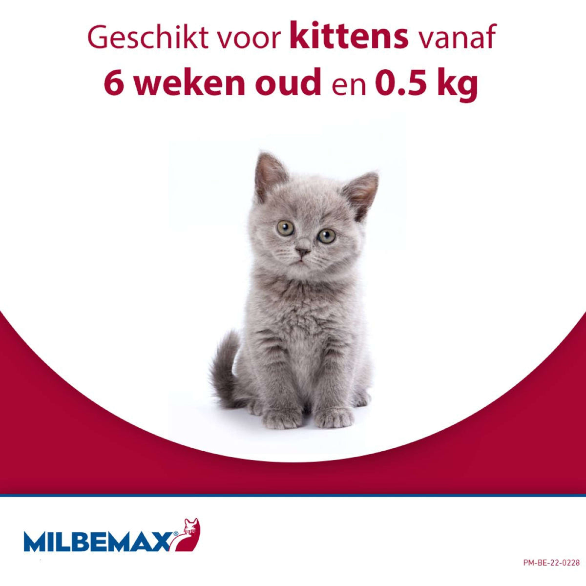 Milbemax Ontwormingstabletten Kitten/kat Klein