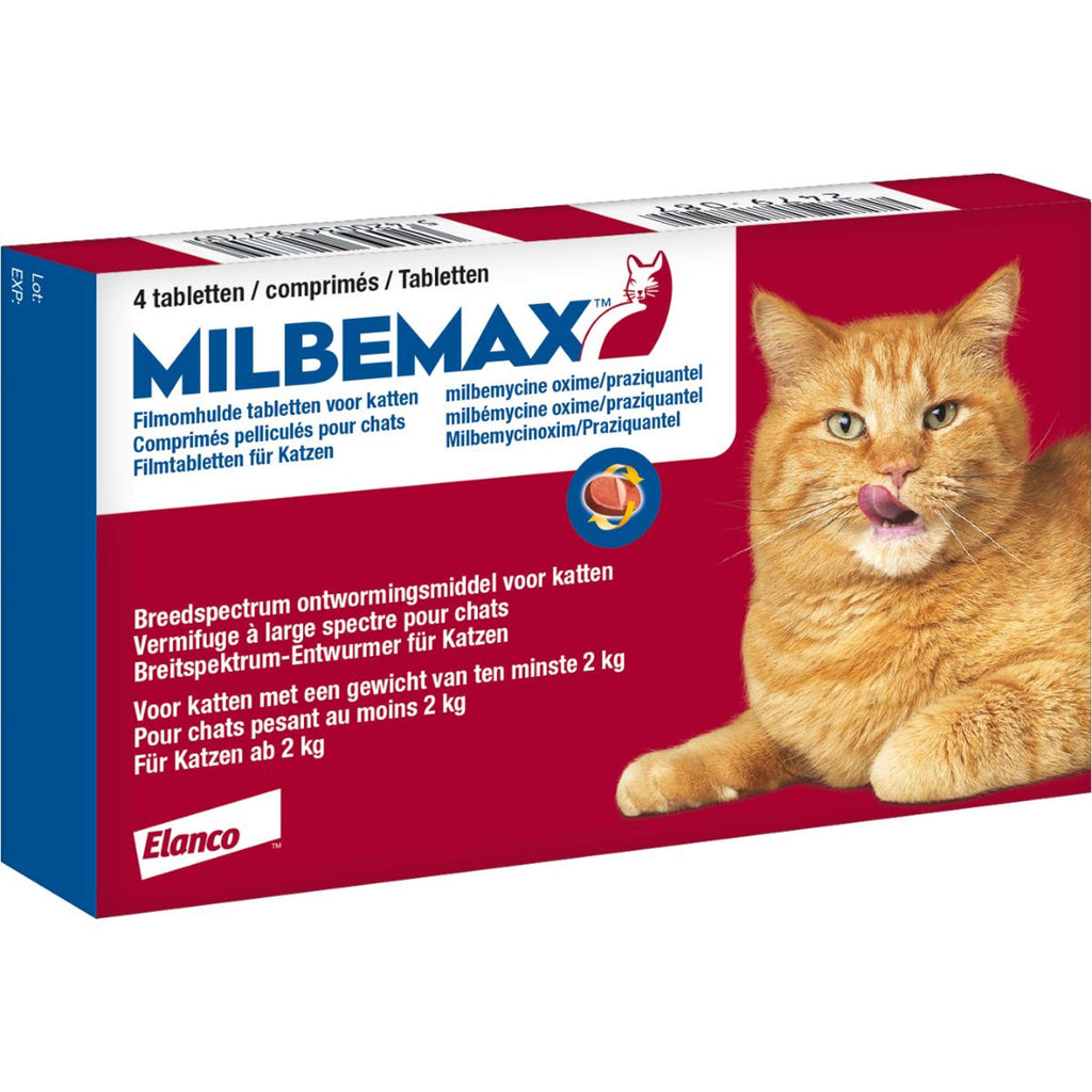 Milbemax Ontwormingstablet Kat 2-12kg