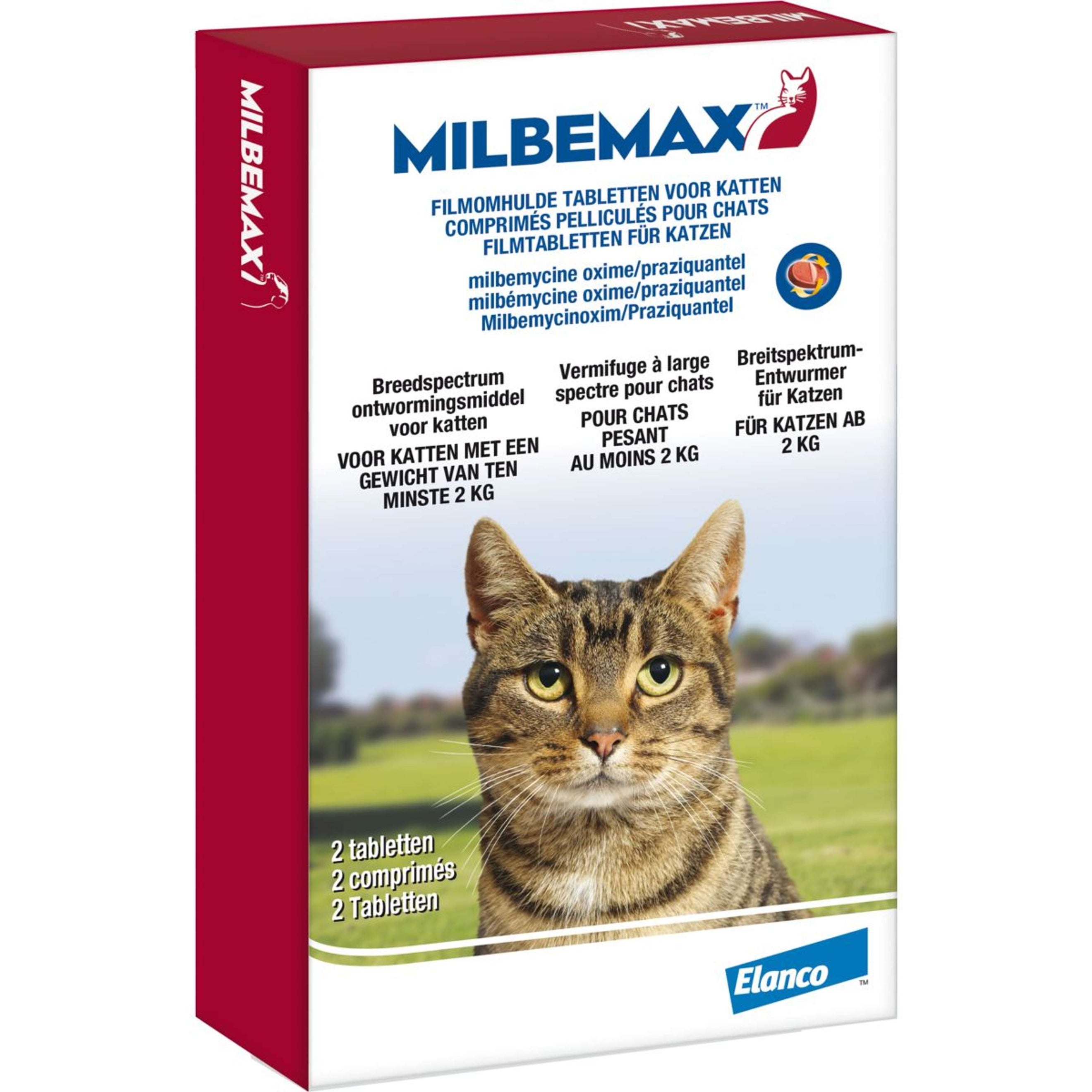 Milbemax Ontwormingstablet Kat Groot