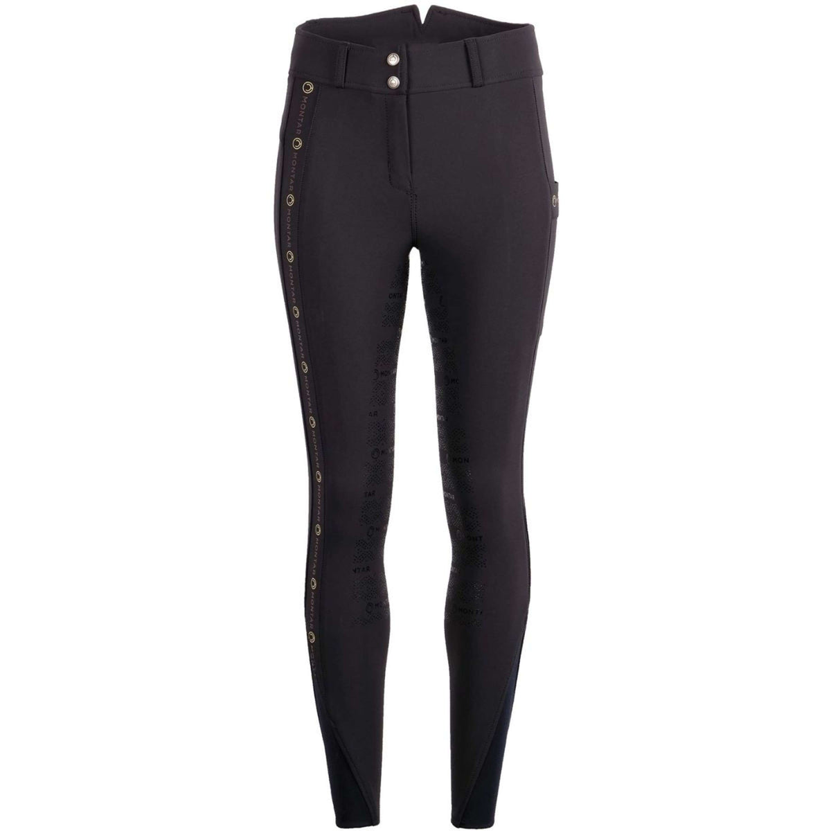 Montar Rijbroek Aurora Highwaist Full Grip Navy